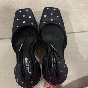 Jeffrey Campbell Black Star Flats